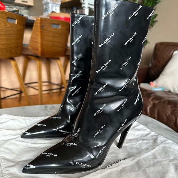 Balenciaga Knife Boots US 7.5 - Picture 1 of 7